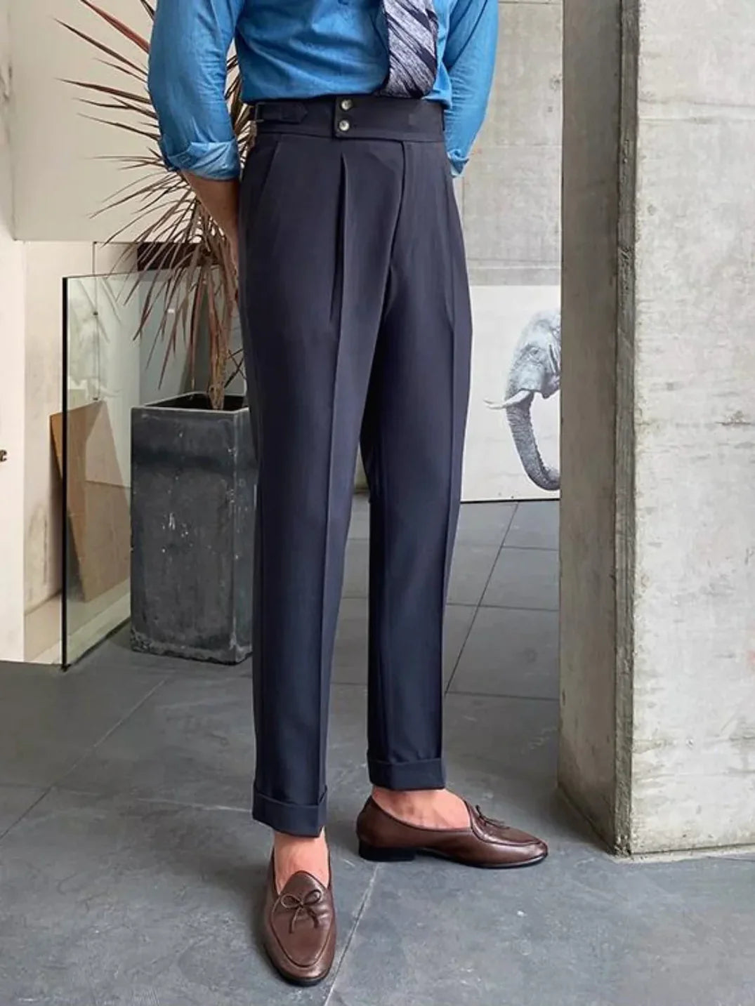 Tirenta | Nowoczesne spodni w stylu vintage
