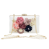 Pochette pour femme | Motif floral extérieur