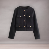 Veste structurée pour femmes à boutons | Élégante