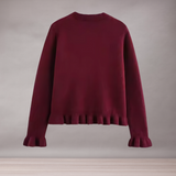 Kamizelka kobiet w kobietę | Elegancka marszczenie
