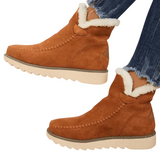 Bottes de neige à semelle en caoutchouc pour femmes | Slip-On