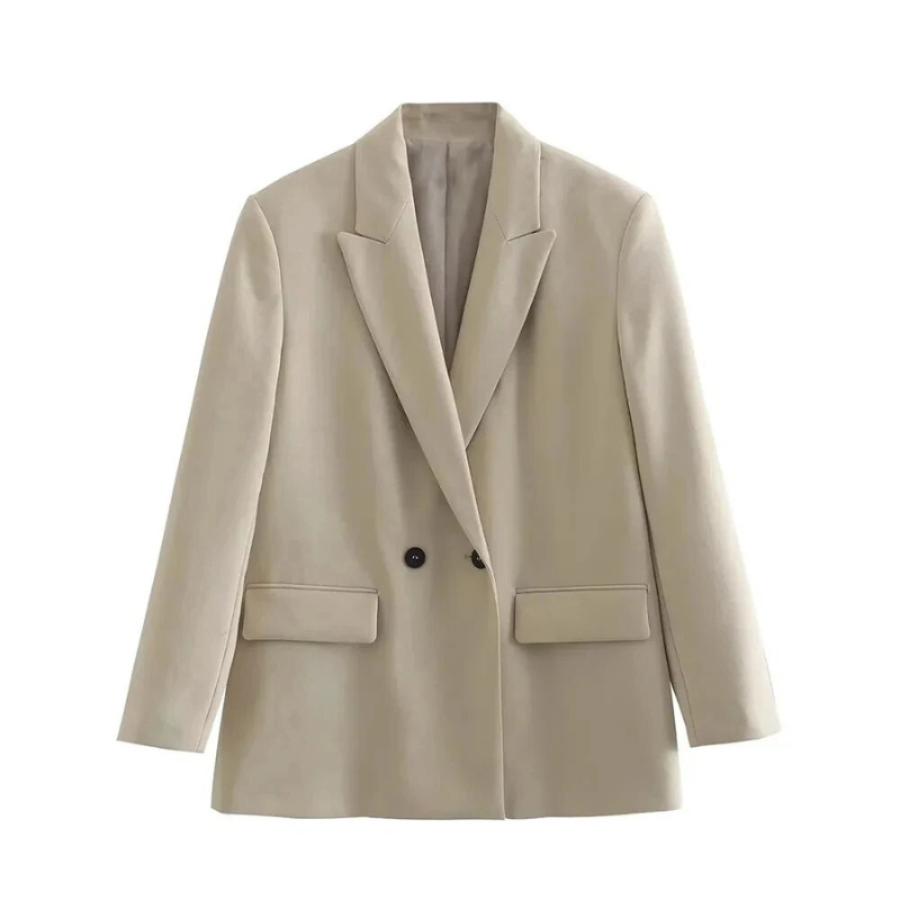 Suzanne | Blazer żeńska prosta cios | Ponadgabarytowy