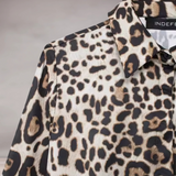 Women's set Shirt and pants with leopard print | Casual cut