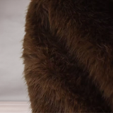 Manteau Femme en Fausse Fourrure Douillette | Chaud Élégant