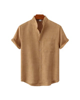 Tirenta | Chemise en Lin à Manches Courtes