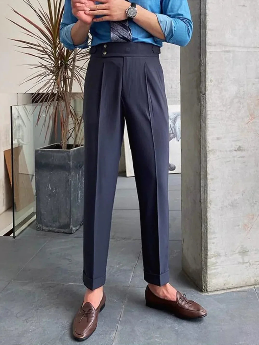 Tirenta | Nowoczesne spodni w stylu vintage