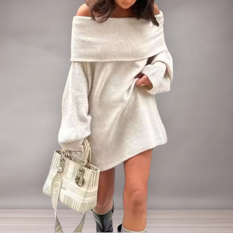 Sweter gołego ramion | Elegancki