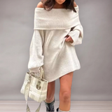 Sweter gołego ramion | Elegancki