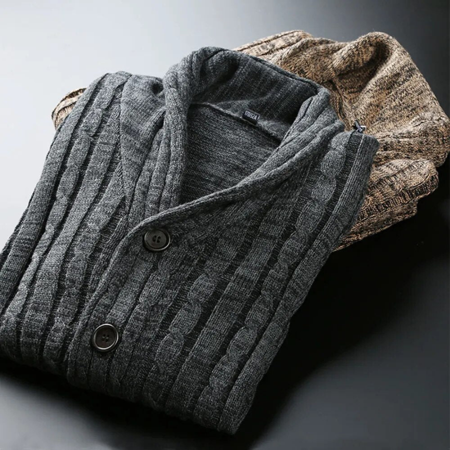 Lennox | Cardigan Manches Longues pour hommes | Noël