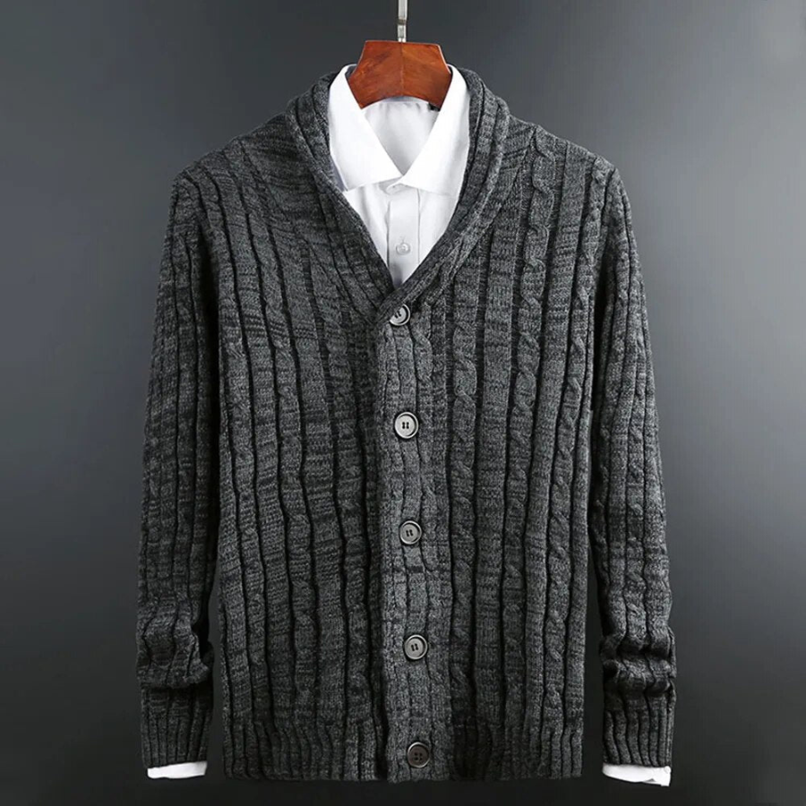 Lennox | Cardigan Manches Longues pour hommes | Noël