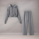 Large pants set and hooded sweatshirt | Comfort and relaxed style