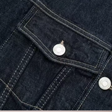 Veste Courte en Jean Femme | Classique Décontractée