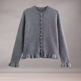 Kamizelka kobiet w kobietę | Elegancka marszczenie