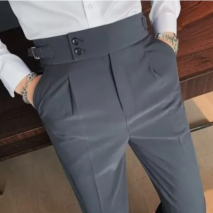 Regis | Pantalon de mariage pour hommes | Taille haute