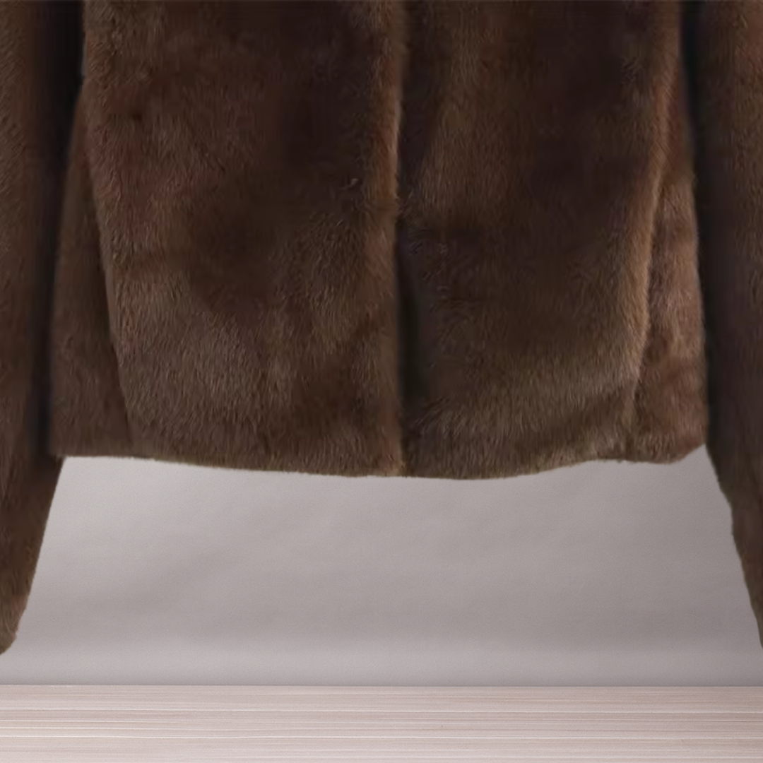 Manteau Femme en Fausse Fourrure Douillette | Chaud Élégant