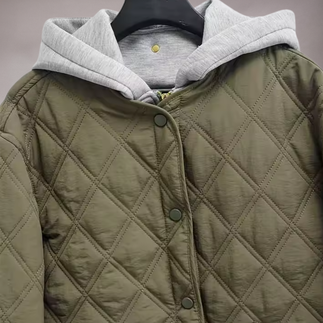 Veste Matelassée Femme Avec Capuche | Décontractée Confortable