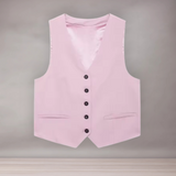 Decreeed high size pants set and elegant buttoned vest women | Comfortable chic