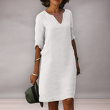 Ample midi dress for women on a daily basis | Simple