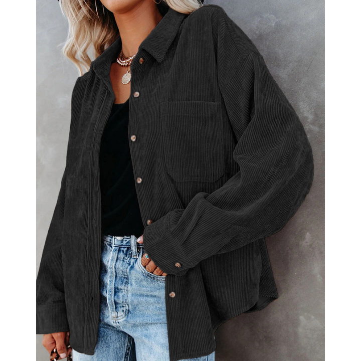 Carine | Chemise manche longue pour femme | Élégante