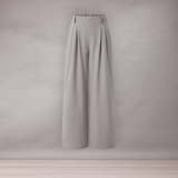 Pantalon Femme Taille Haute à Jambe Large | Coupe Décontractée