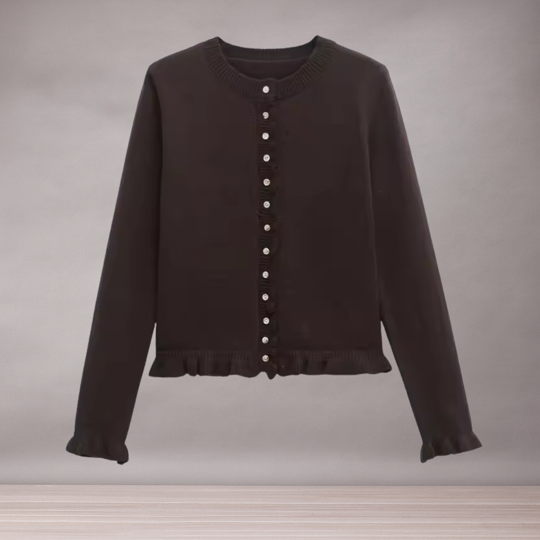 Kamizelka kobiet w kobietę | Elegancka marszczenie