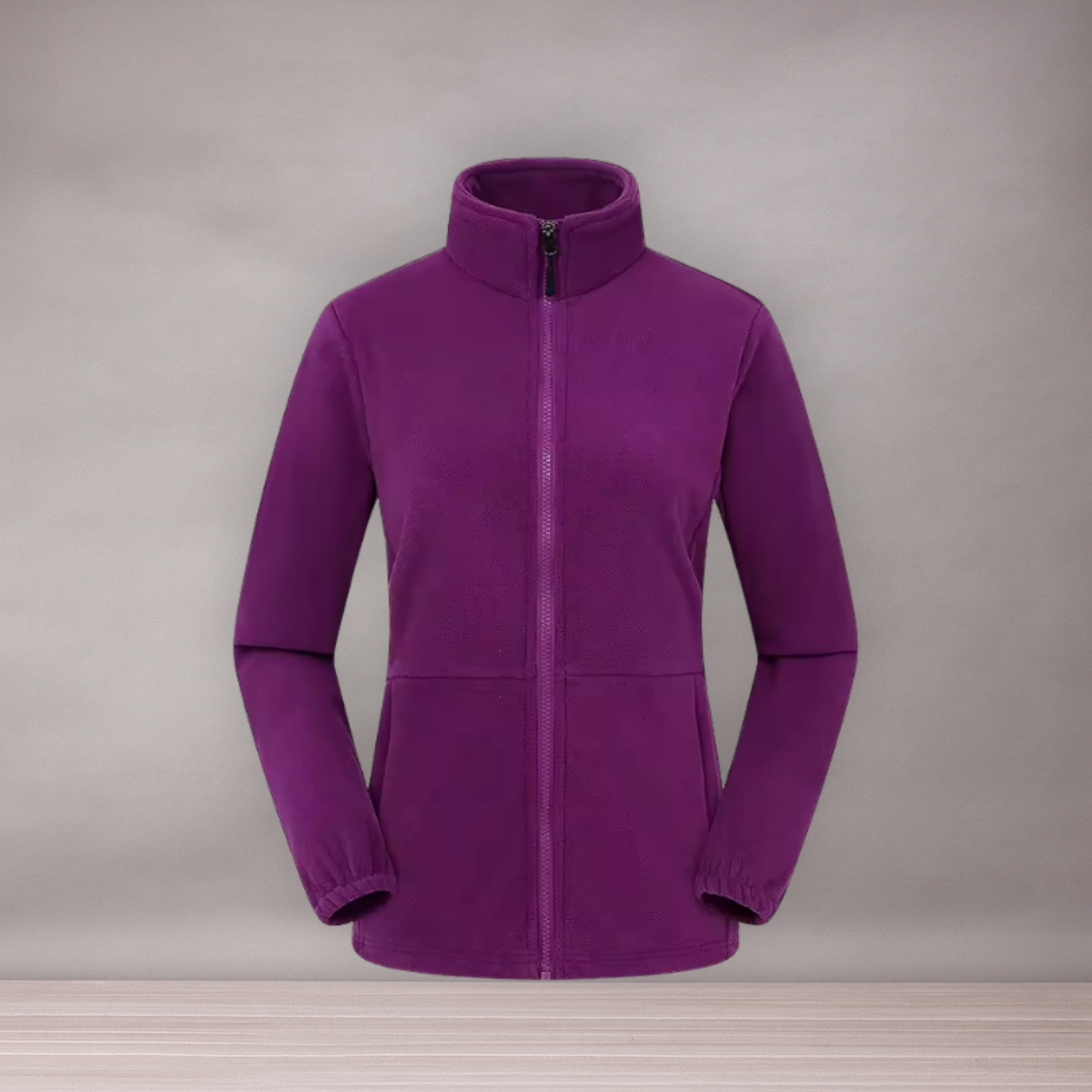 Veste Polaire Légère à Fermeture Éclair pour Femme | Décontractée