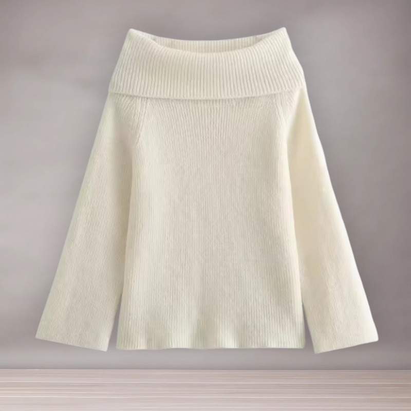 Sweter gołego ramion | Elegancki