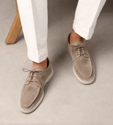 Koronkowe buty męskie | Płaska podeszwa