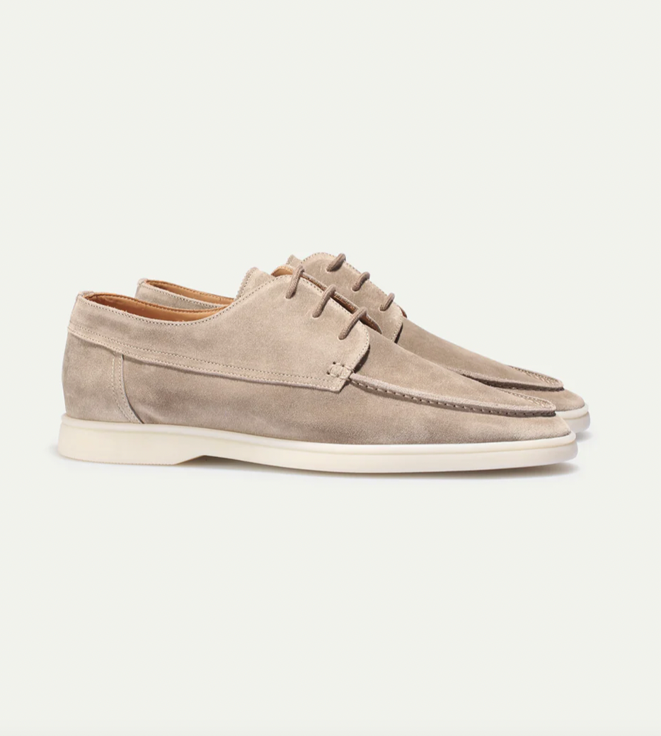Koronkowe buty męskie | Płaska podeszwa