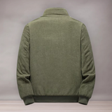 Blouson en velours côtelé pour hommes | Fermeture zippée