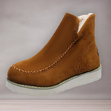 Bottes de neige à semelle en caoutchouc pour femmes | Slip-On