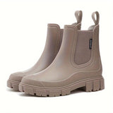 Bottes de pluie pour femme | Hauteur cheville avec languettes