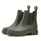 Bottes de pluie pour femme | Hauteur cheville avec languettes