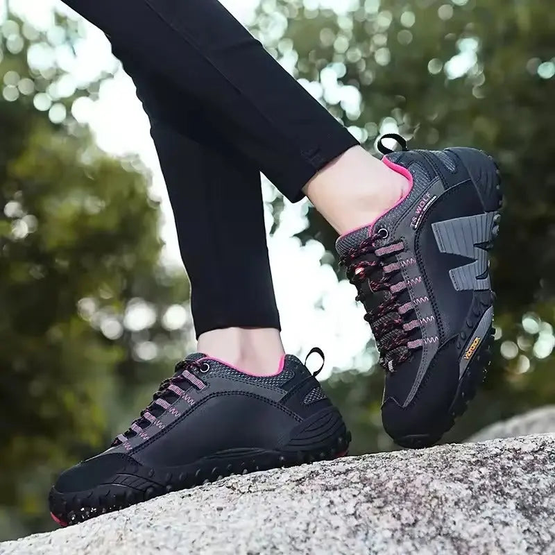 Bottes de randonnée à lacets pour hommes et femmes | Semelle antidérapante