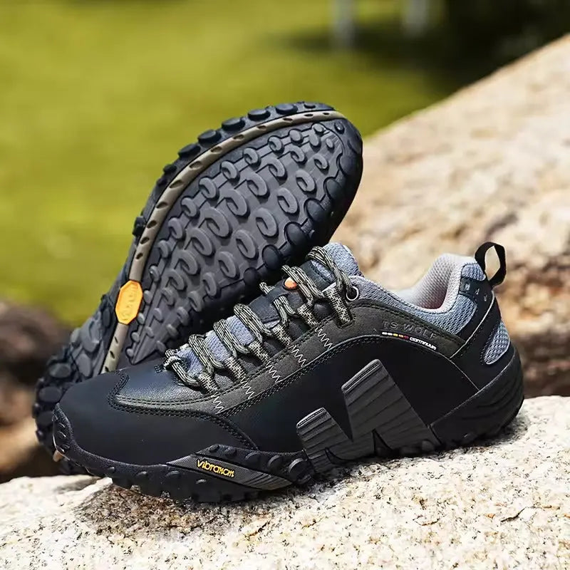 Bottes de randonnée à lacets pour hommes et femmes | Semelle antidérapante