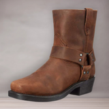 Bottines cowboy pour hommes | Fermeture éclair latérale
