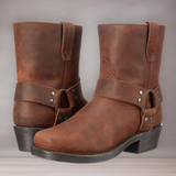 Bottines cowboy pour hommes | Fermeture éclair latérale