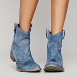 Bottines cowboy pour femme | Enfilage facile