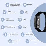 Tracker Fitness - HealthTrak - Compteur de Pas - Moniteur Cardiaque
