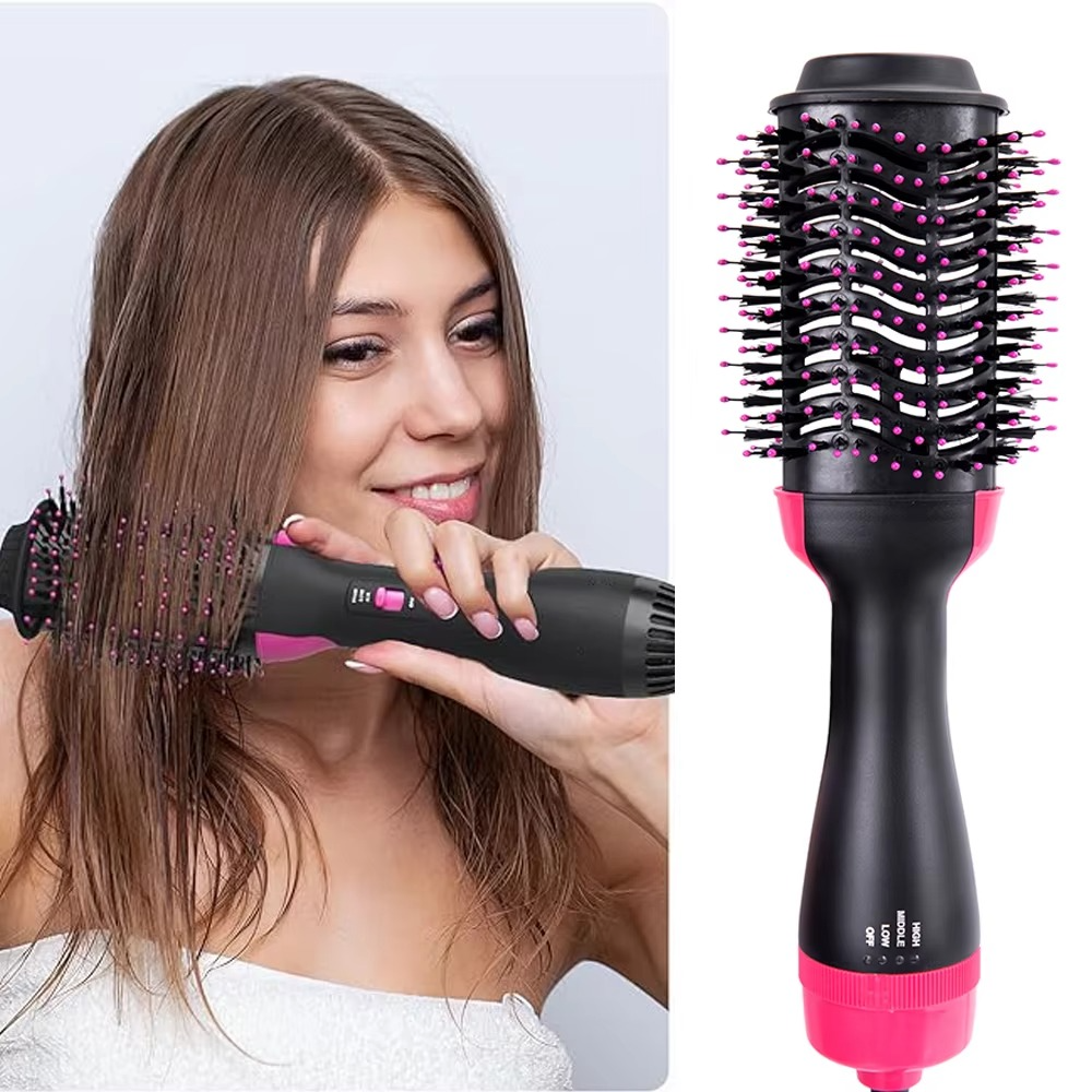 Brosse et sèche-cheveux 2 en 1