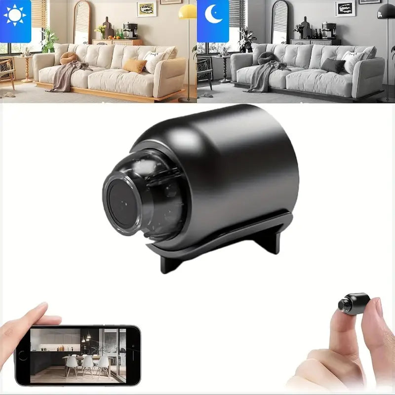 Caméra de Surveillance Sans Fil - SecuView - Vision Nocturne HD - Surveillance en Direct