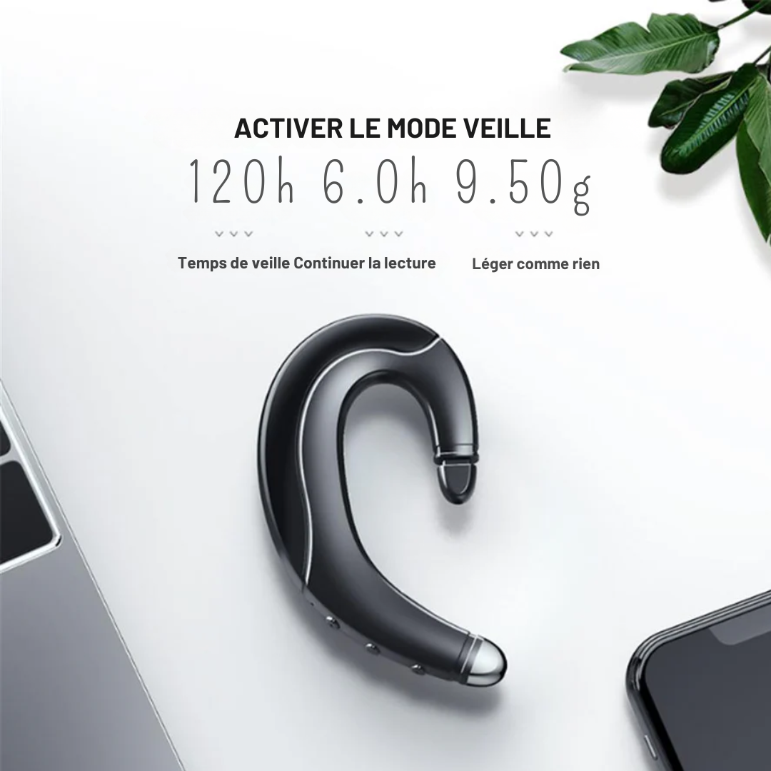 Casque sans fil - BoneLink - Bluetooth - Conduction osseuse