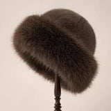Chapeau - Fiorenza - Extérieur en fourrure - Doublure intérieure