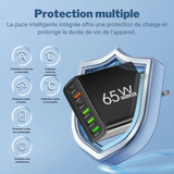 Chargeur - Voltura - 65W - 6 Ports