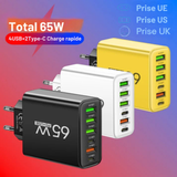 Chargeur - Voltura - 65W - 6 Ports