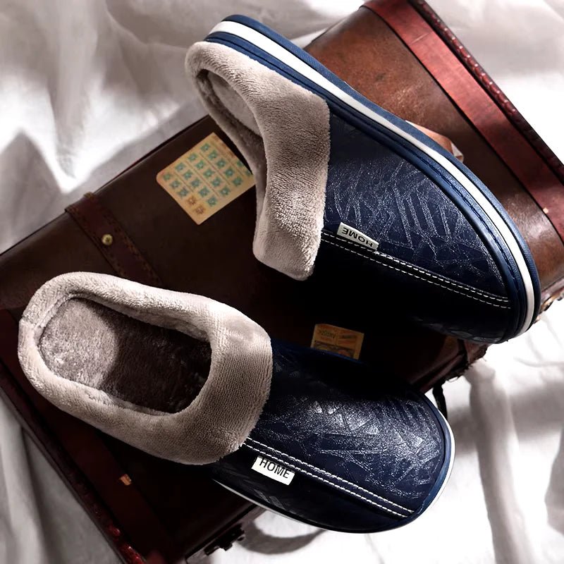 Chaussons Home Stead pour Hommes | Conception à semelle épaisse