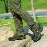 Chaussures de randonnée à lacets pour hommes – design bas