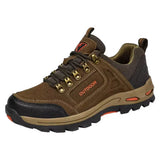Chaussures de randonnée à lacets pour hommes – design bas