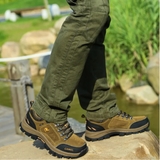 Chaussures de randonnée à lacets pour hommes – design bas