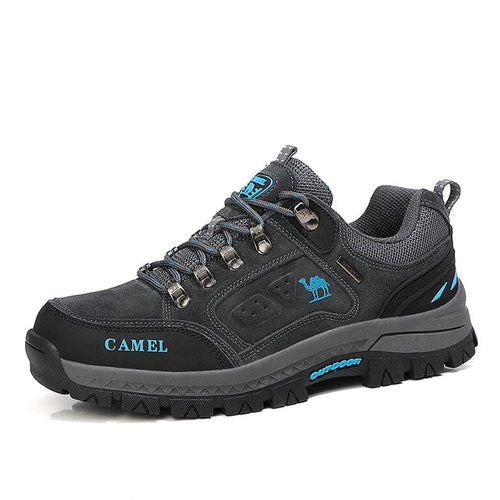 Chaussures de randonnée à lacets pour hommes – design bas